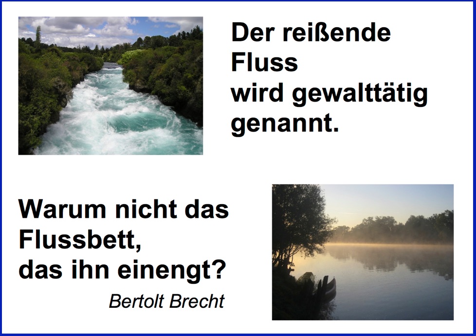 Brecht_Der reißende Fluss*